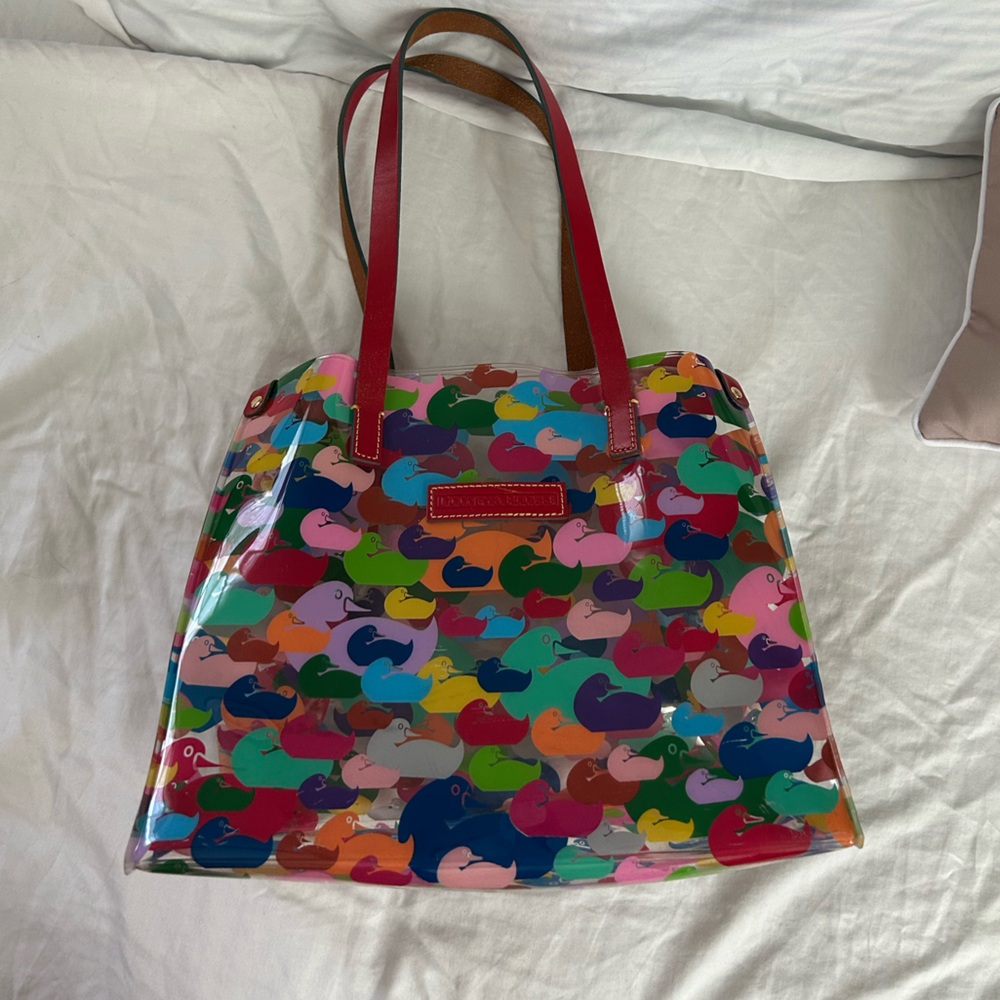 ⭐️ Dooney & Bourke clear tote RARE